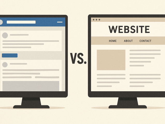 Social Media vs Website